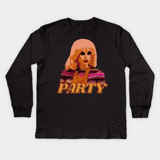 Party Katya Zamolodchikova Drag Race All Stars Kids Long Sleeve T-Shirt